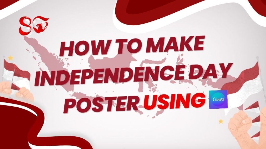 How to make independence day poster using Canva